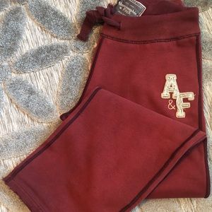 Abercrombie& Fitch Distressed Sweat Pants (Long)